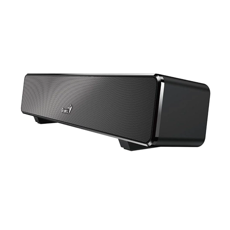 PARLANTE GENIUS SOUND BAR 100 MINI 6W 3.5MM USB POWER NEGRO - 2