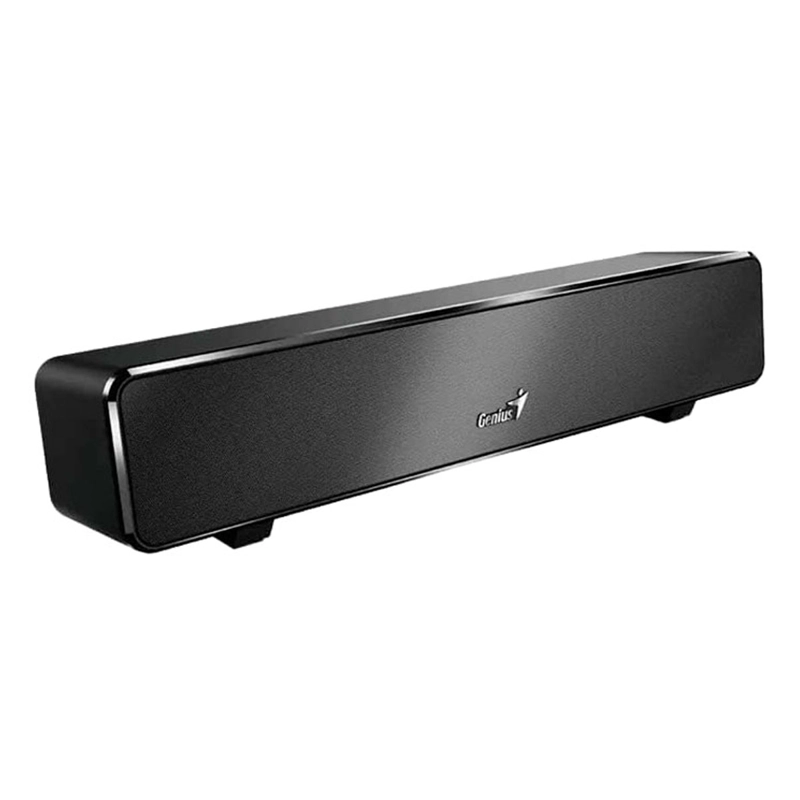 PARLANTE GENIUS SOUND BAR 100 MINI 6W 3.5MM USB POWER NEGRO - 3