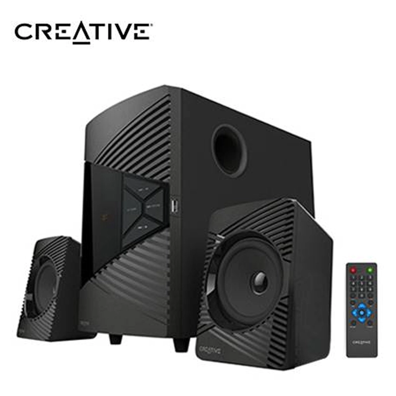 PARLANTE CREATIVE E2500 2.1 30W/60W BT/ FM/ USB NEGRO - 1
