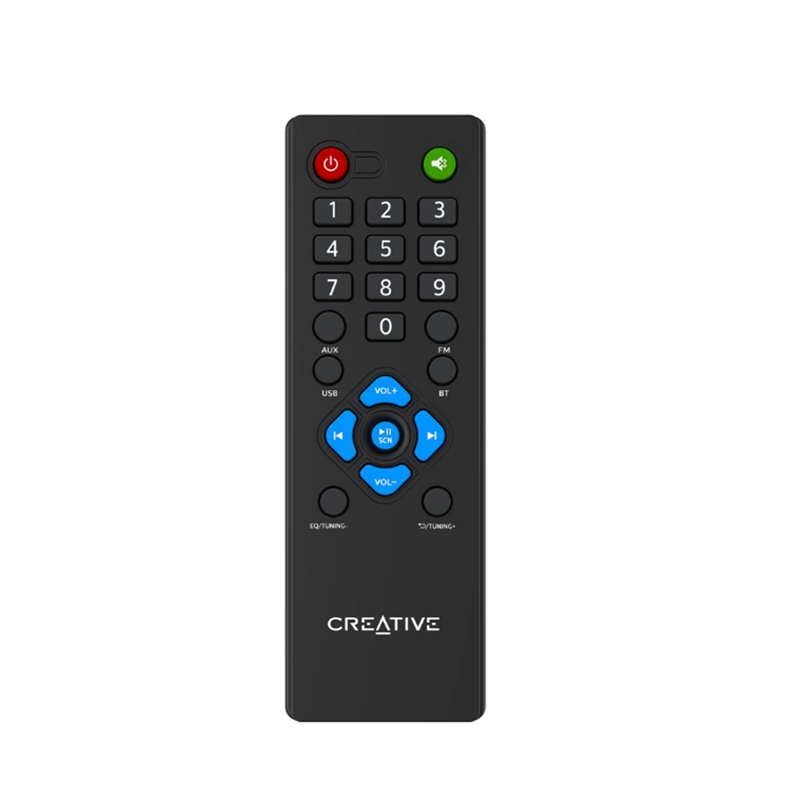 PARLANTE CREATIVE E2500 2.1 30W/60W BT/ FM/ USB NEGRO - 4