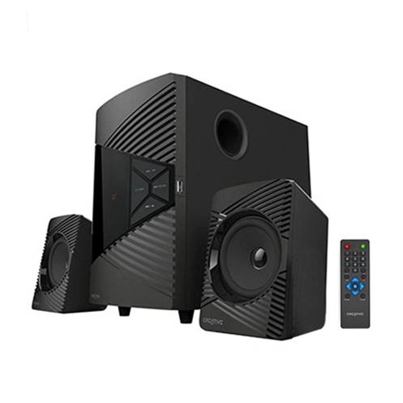 PARLANTE CREATIVE E2500 2.1 30W/60W BT/ FM/ USB NEGRO - 5