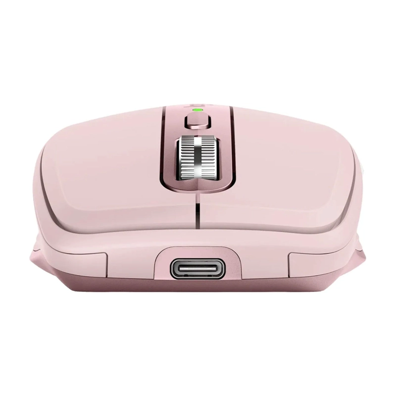 MOUSE LOGITECH MX ANYWHERE 3S BLUETOOTH USB-C ROSADO - 3