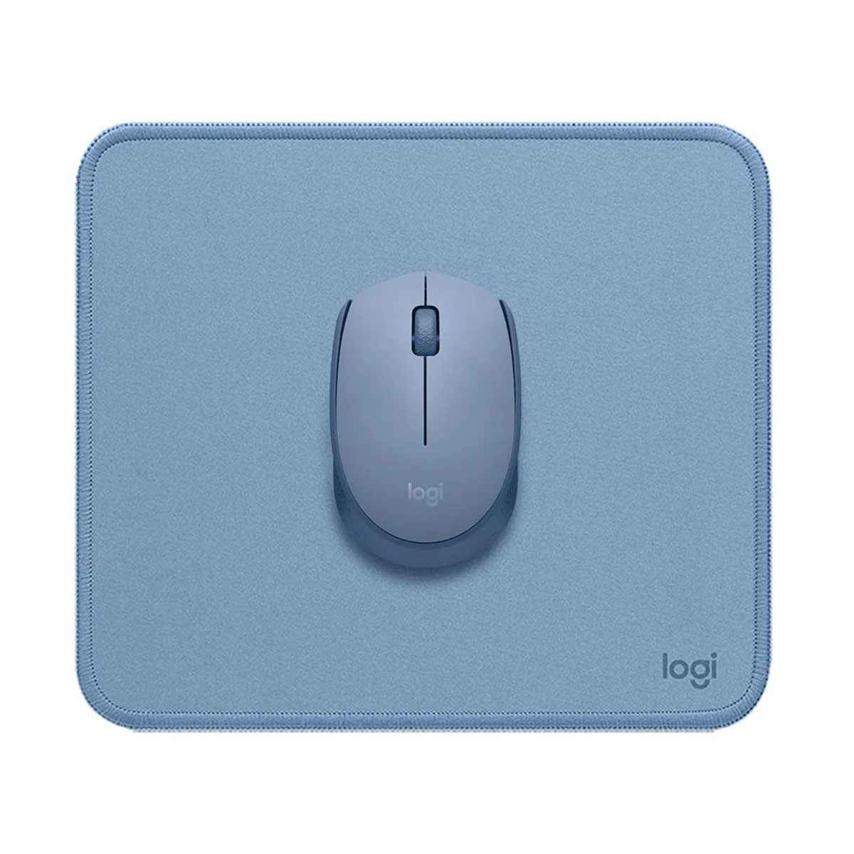 LOGITECH MOUSE M170 AZUL GRIS Y PAD MOUSE 200X230 ROSADO - 2
