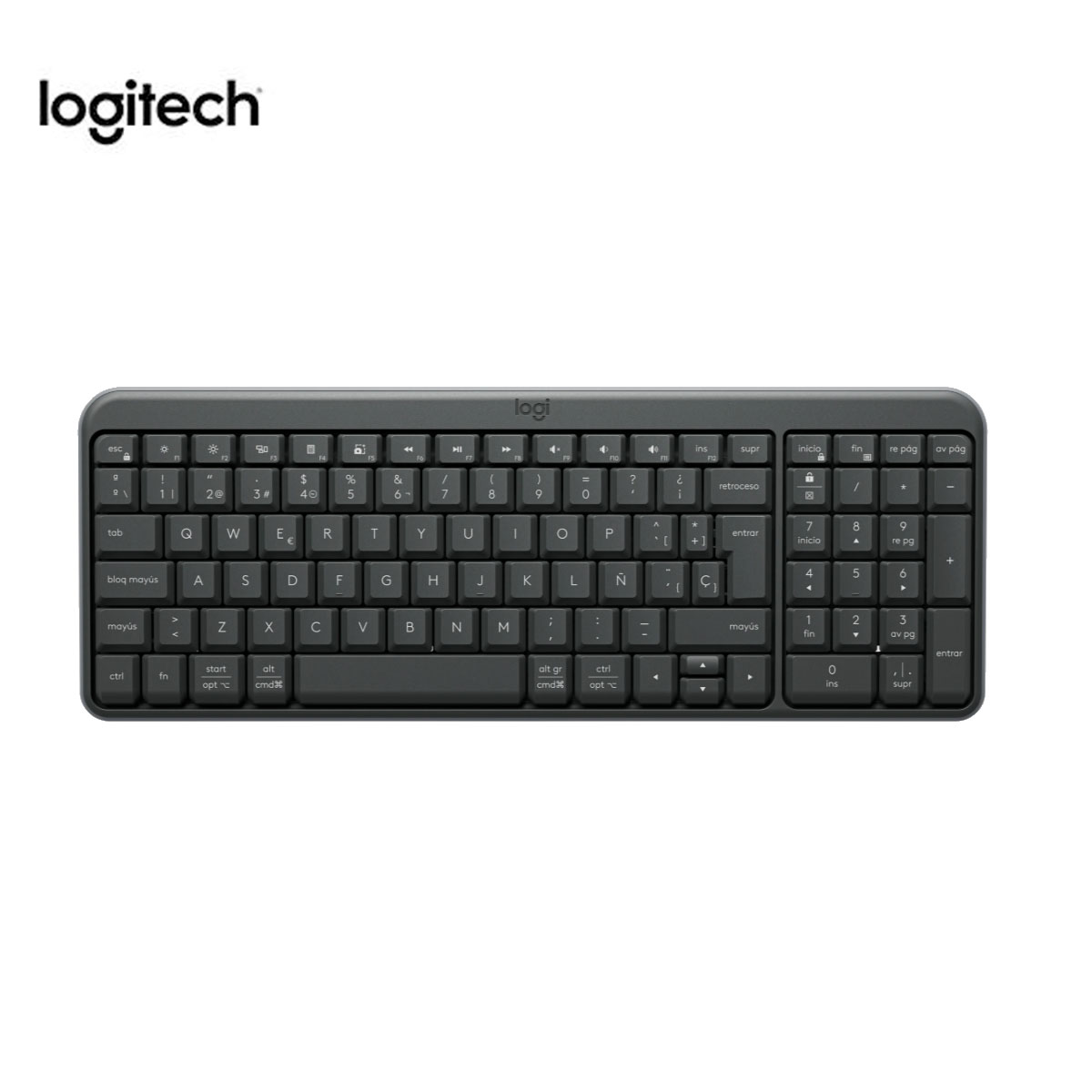 TECLADO LOGITECH K250 BLUETOOTH NEGRO - 1