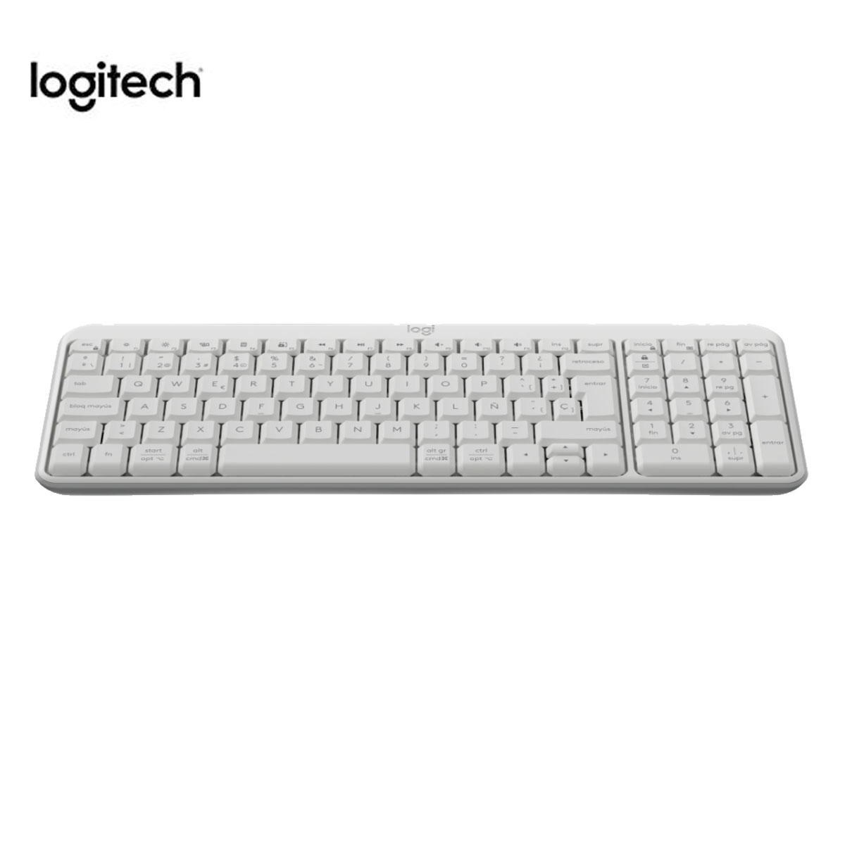 TECLADO LOGITECH K250 BLUETOOTH BLANCO - 2