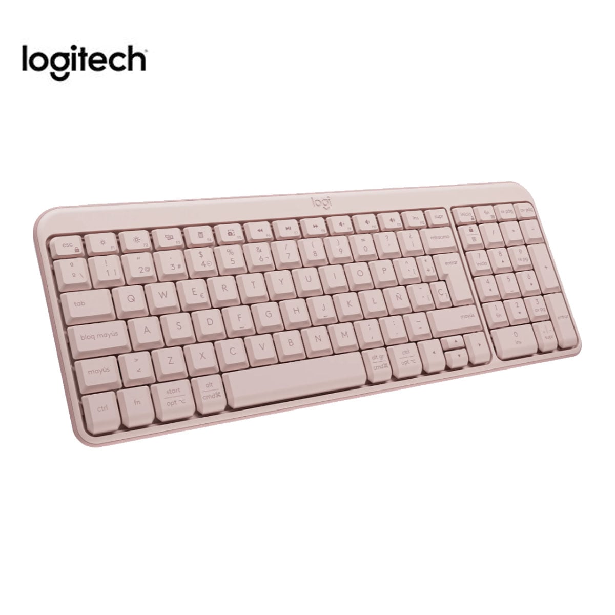 TECLADO K250 ROSADO MOUSEM240 BT INALÁMBRICO ROSADO - 3