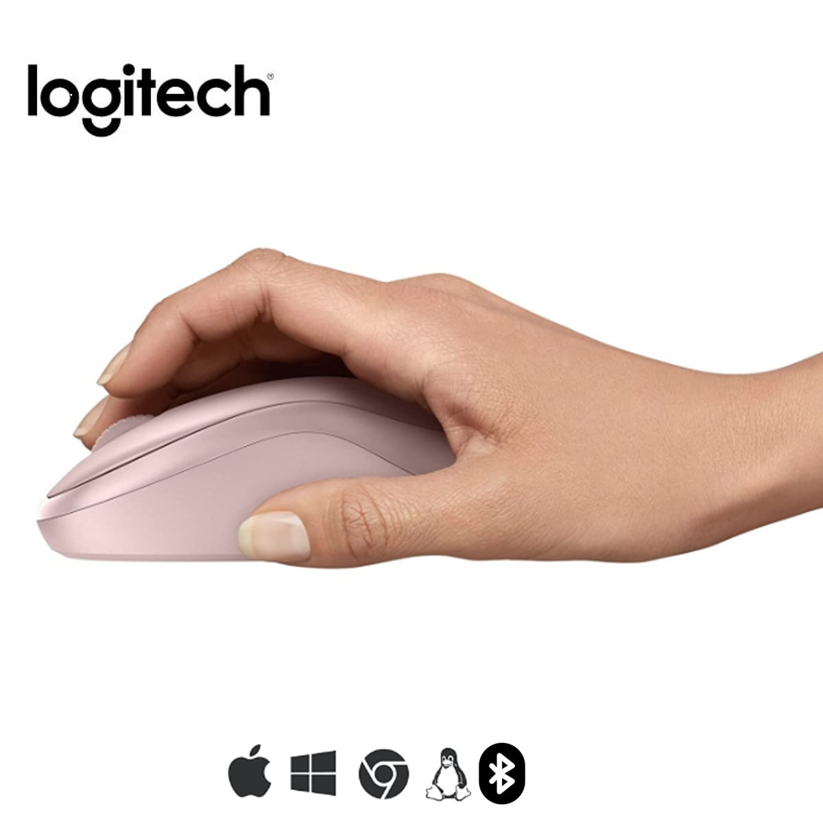 TECLADO K250 ROSADO MOUSEM240 BT INALÁMBRICO ROSADO - 5
