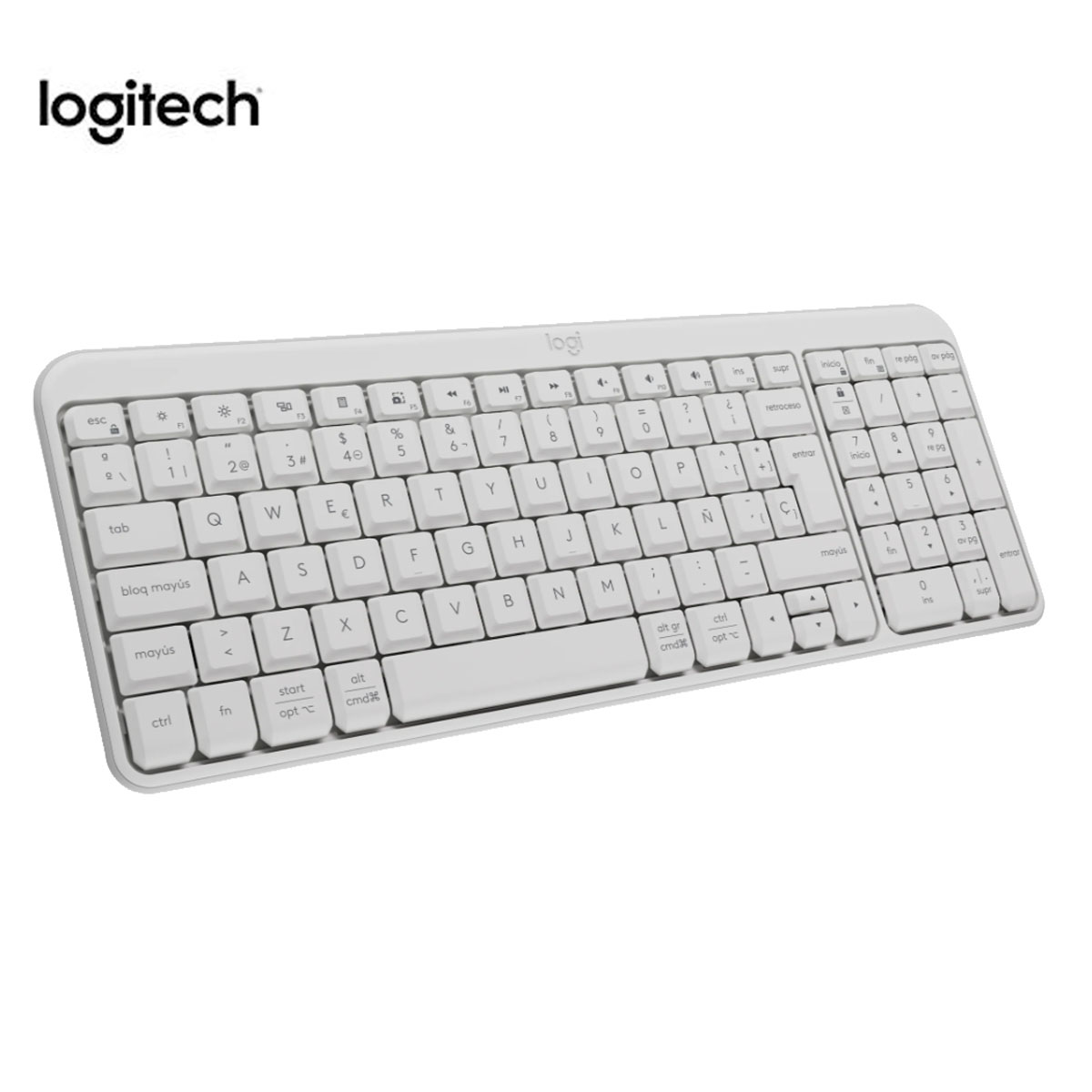 TECLADO K250 BLANCO MOUSEM240 BT BLANCO - 3