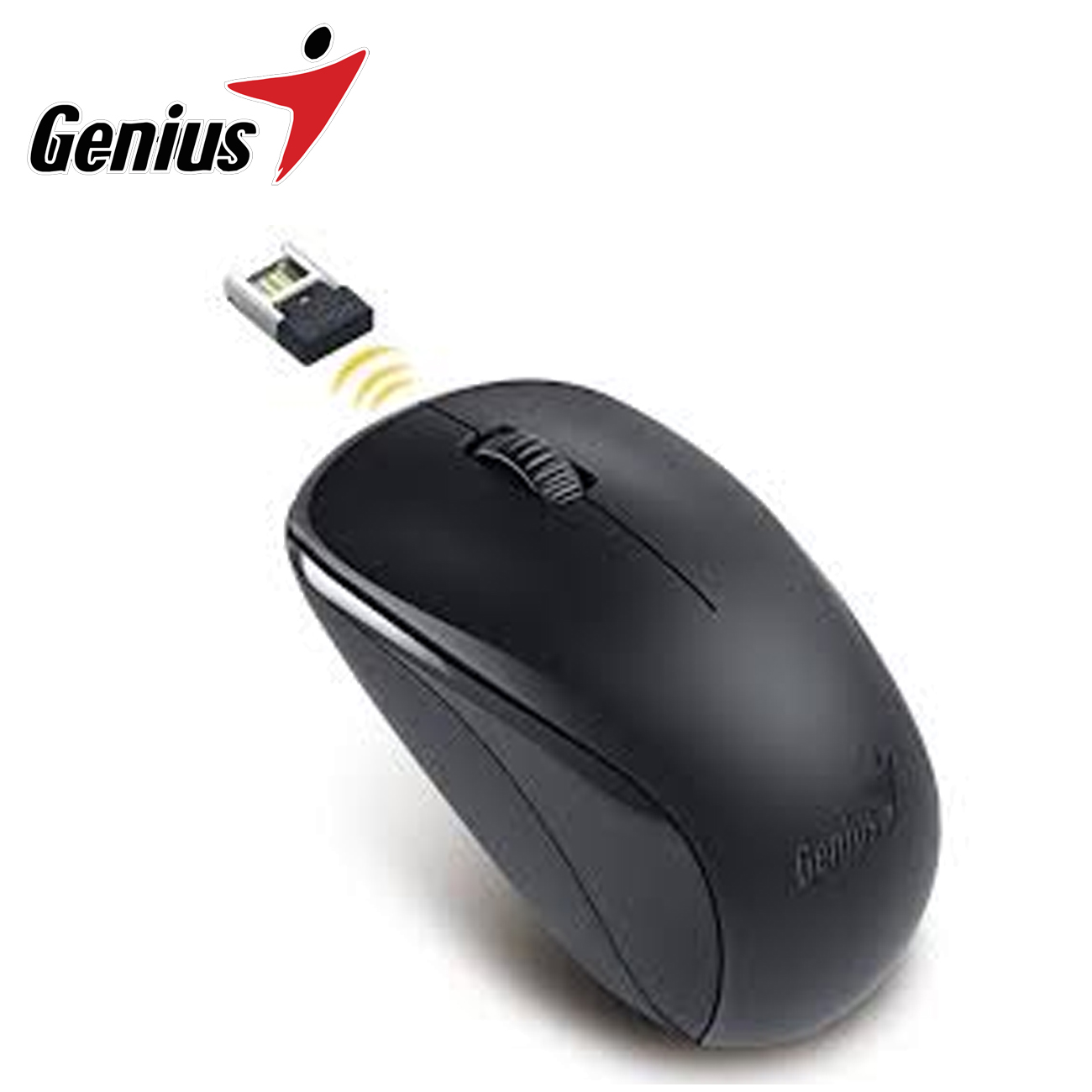MOUSE NX-7000 NEGRO + PAD MOUSE G-WMP 100 C/DESCANSADOR NEGRO - 2
