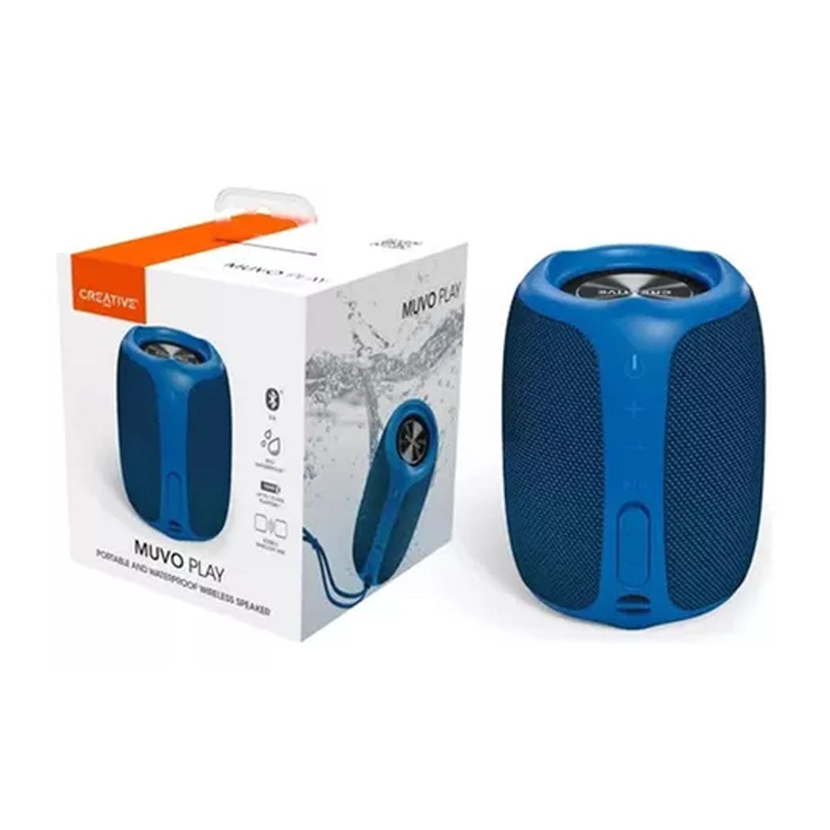 PARLANTE CREATIVE MUVO PLAY BLUETOOTH 10W IPX7 BLUE - 2