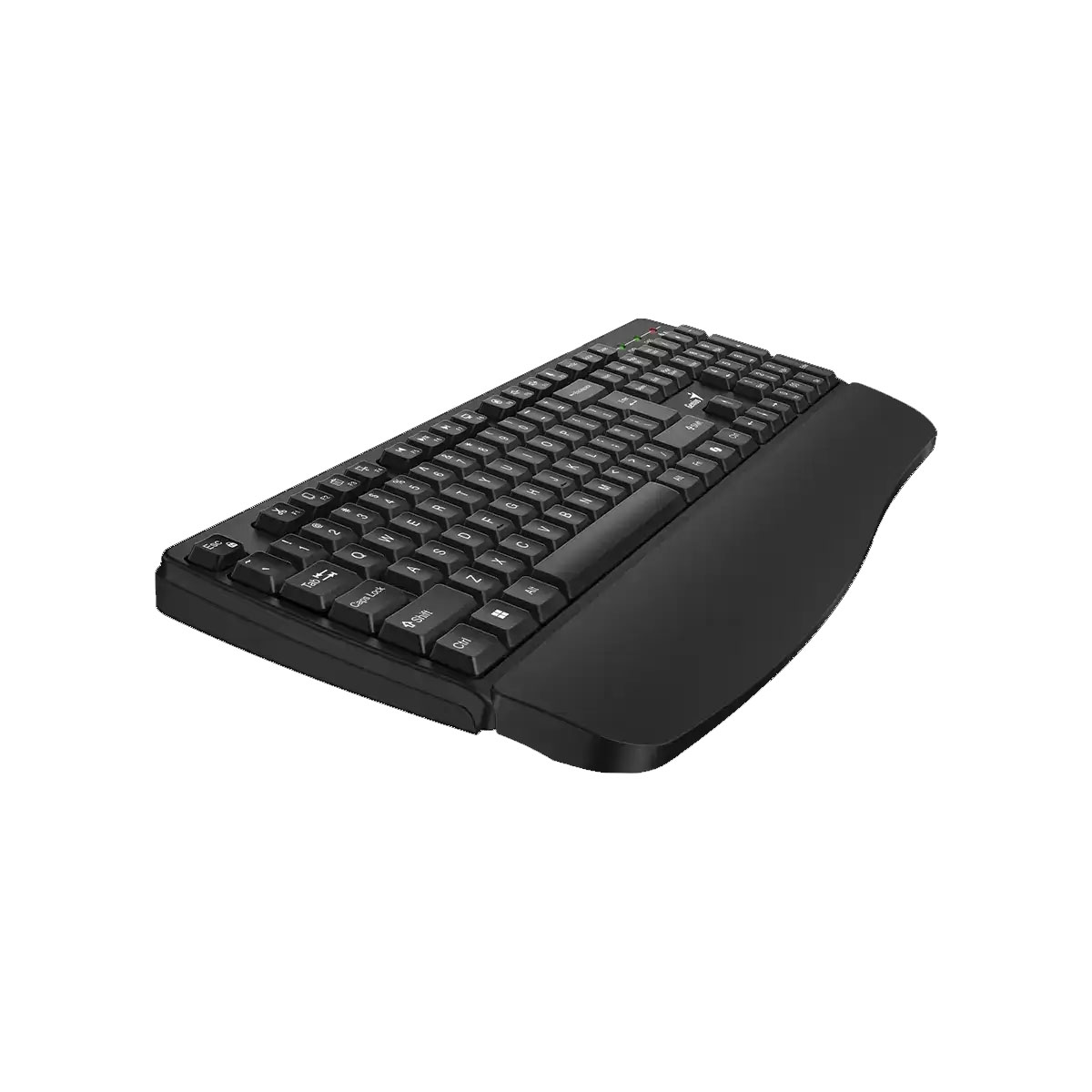 TECLADO GENIUS WIRELESS KB-7123 AI COPILOT MULTIMEDIA/EDICIÓN REPOSAMUÑECA USB SP BLACK - 4