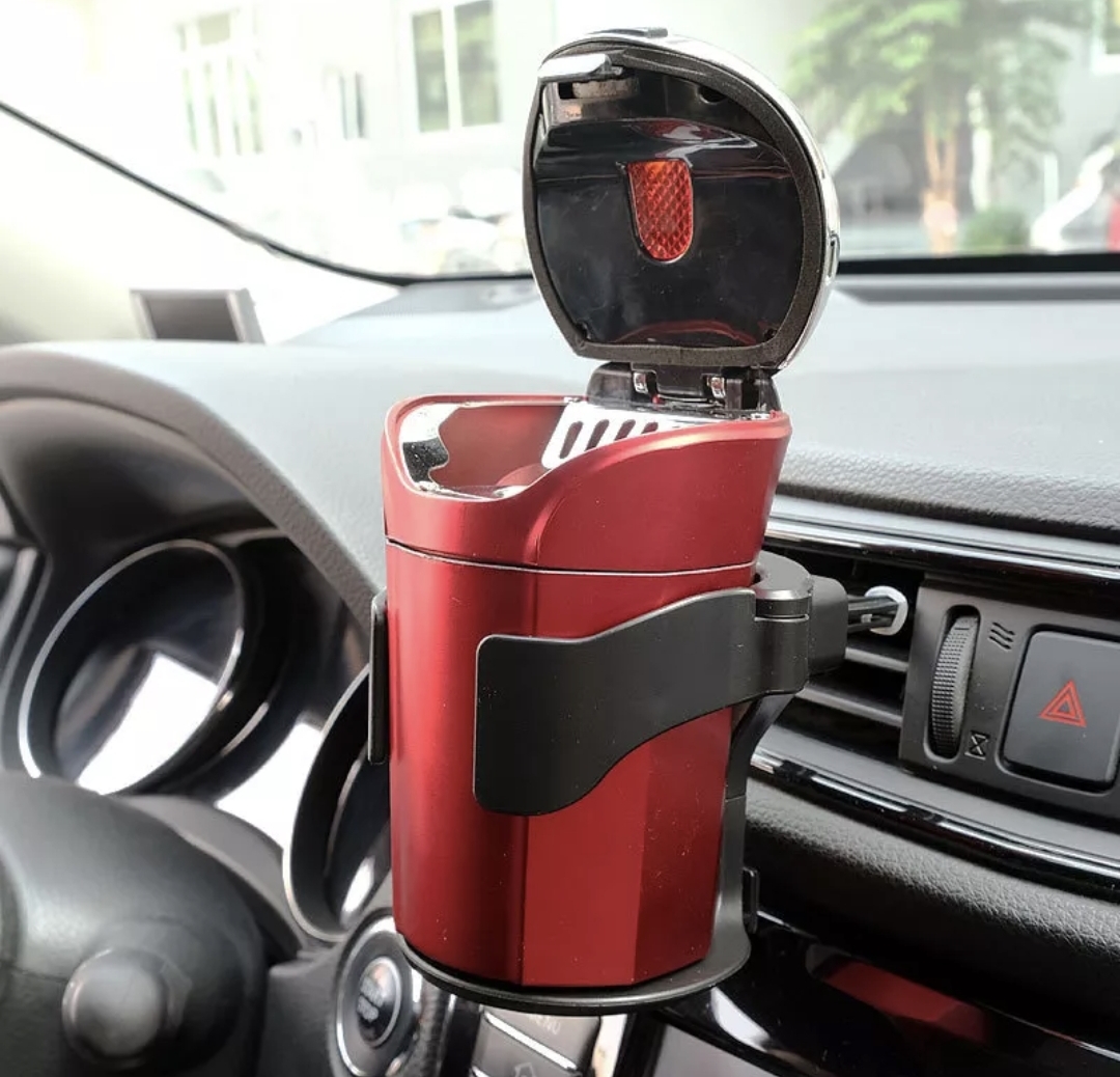 PORTAVASOS PARA AUTO SOPORTE PARA BOTELLA CAFÉ Y BEBIDAS - 5