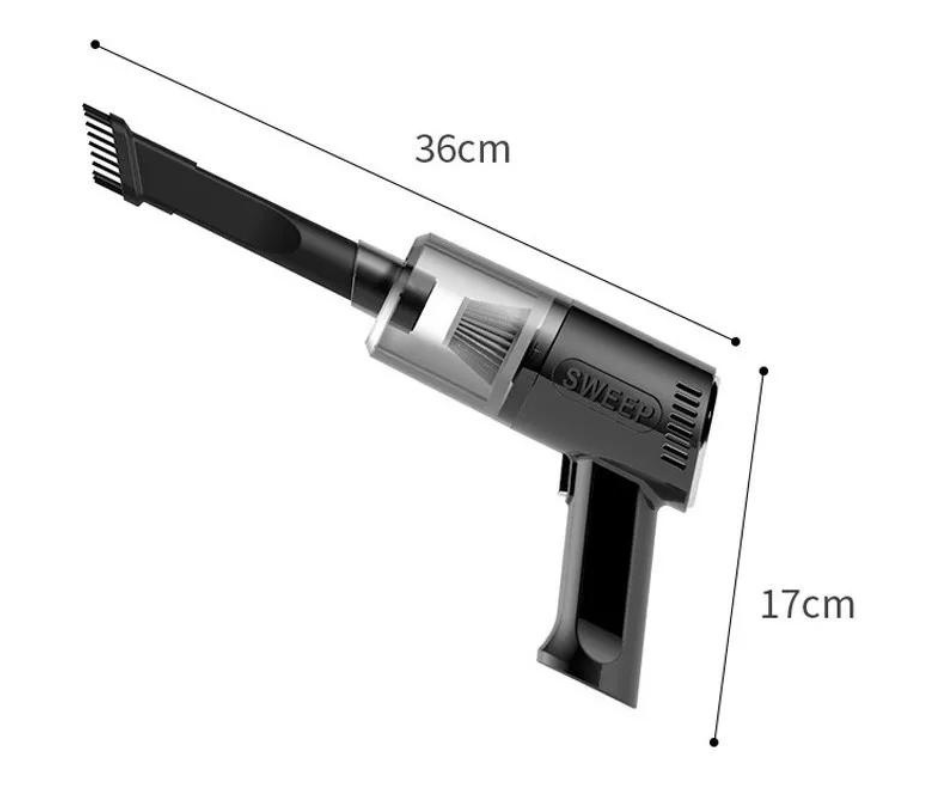 ASPIRADOR INALÁMBRICO USO PARA EL HOGAR Y EL AUTO 120W DE POTENCIA - 3