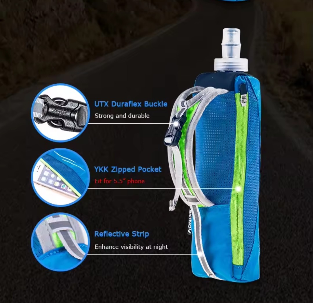 PORTA BOTELLA DE AGUA 500ML PARA CORRER - 3