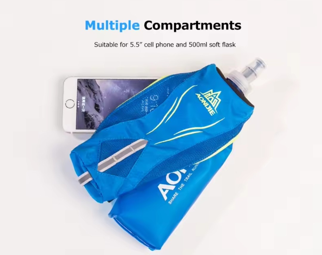 PORTA BOTELLA DE AGUA 500ML PARA CORRER - 5