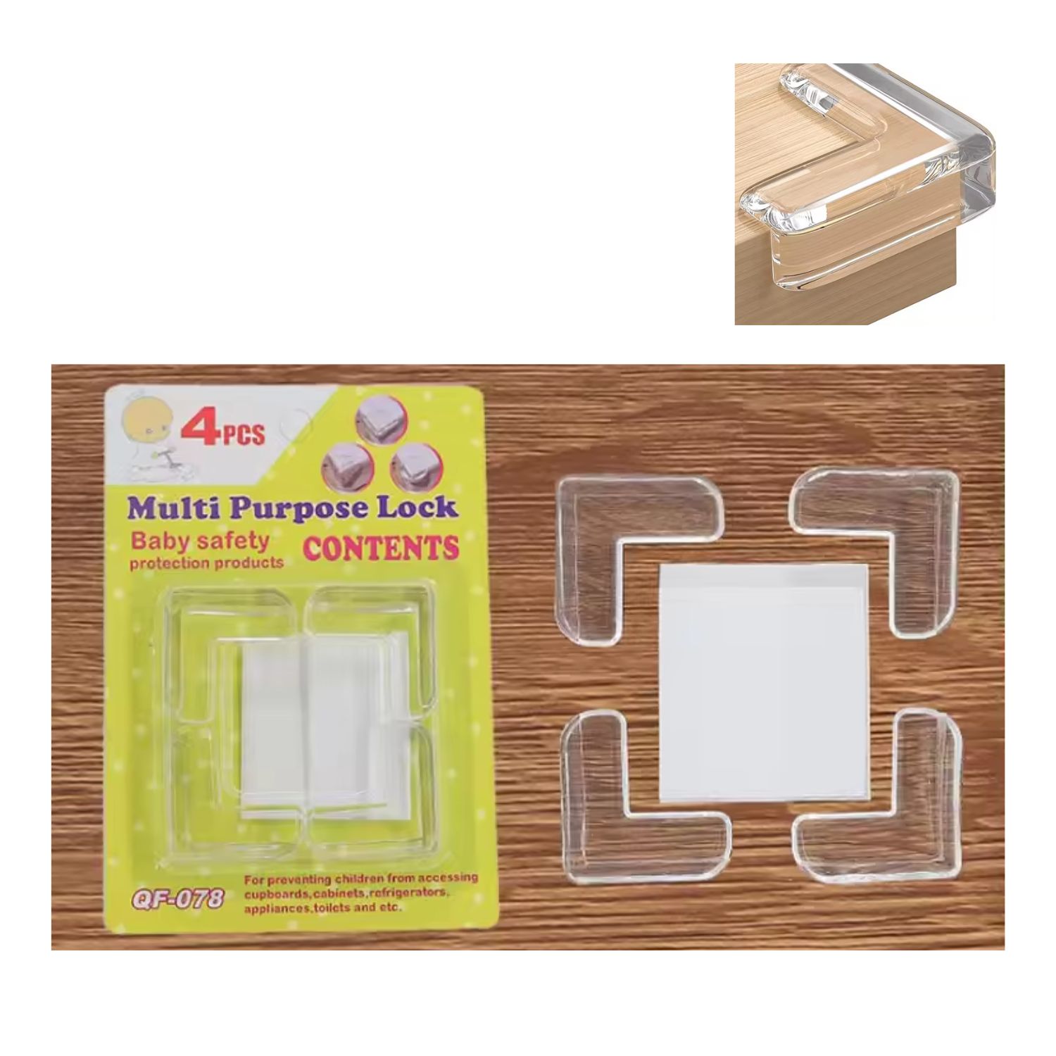 PROTECTOR DE ESQUINAS EN L BLISTER X 12 PZS - 1