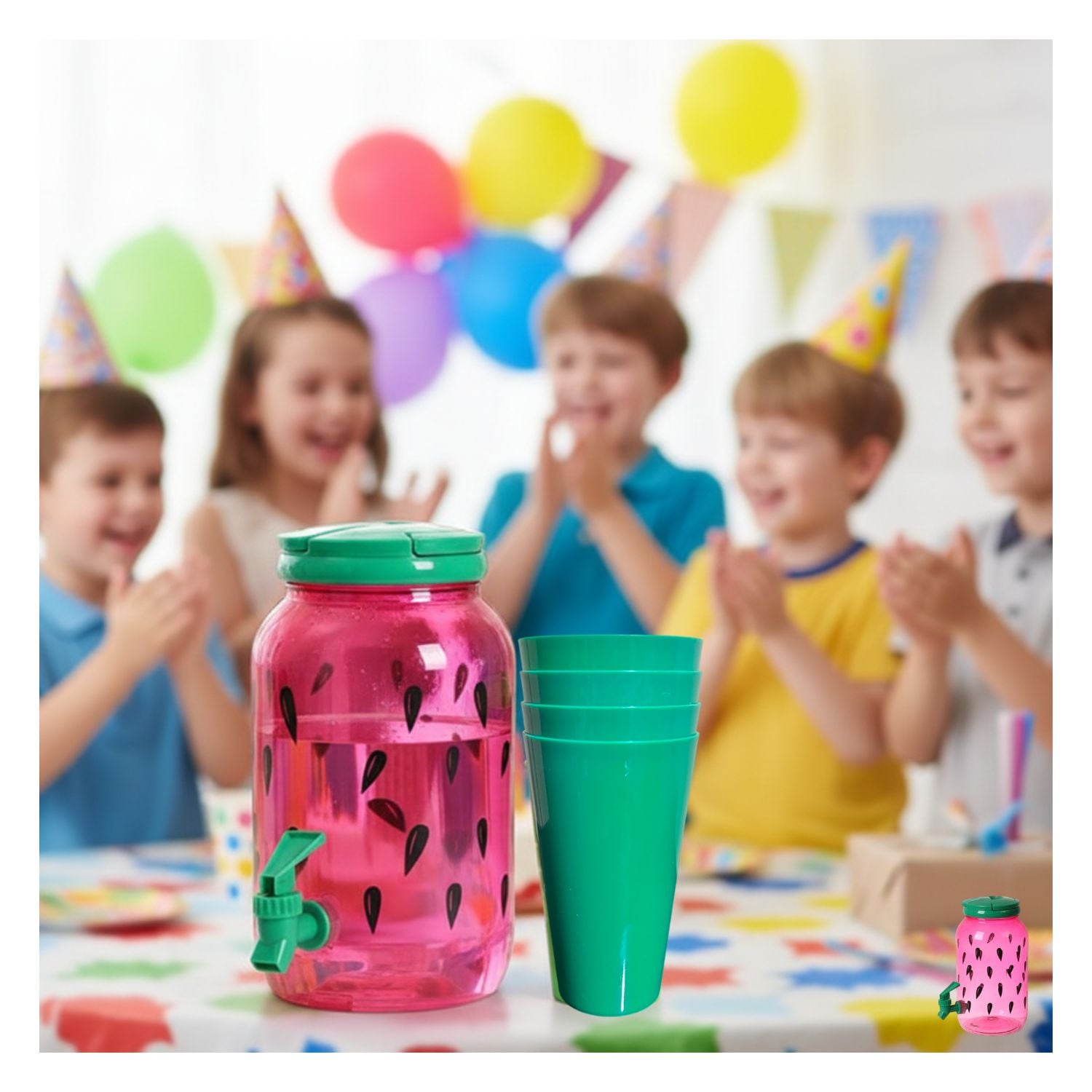 DISPENSADORES DE AGUA JGO 3 UNDS DE 3 LTS - 4