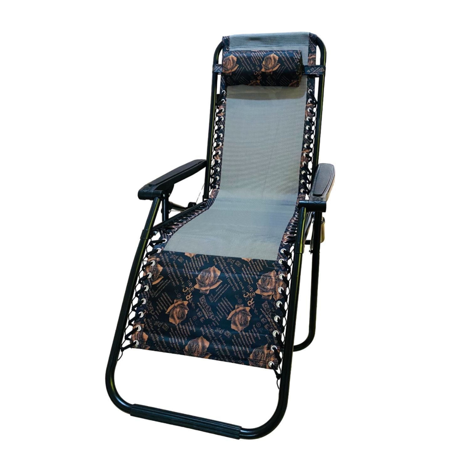 SILLA PEREZOSA RECLINABLE MARRON - 4