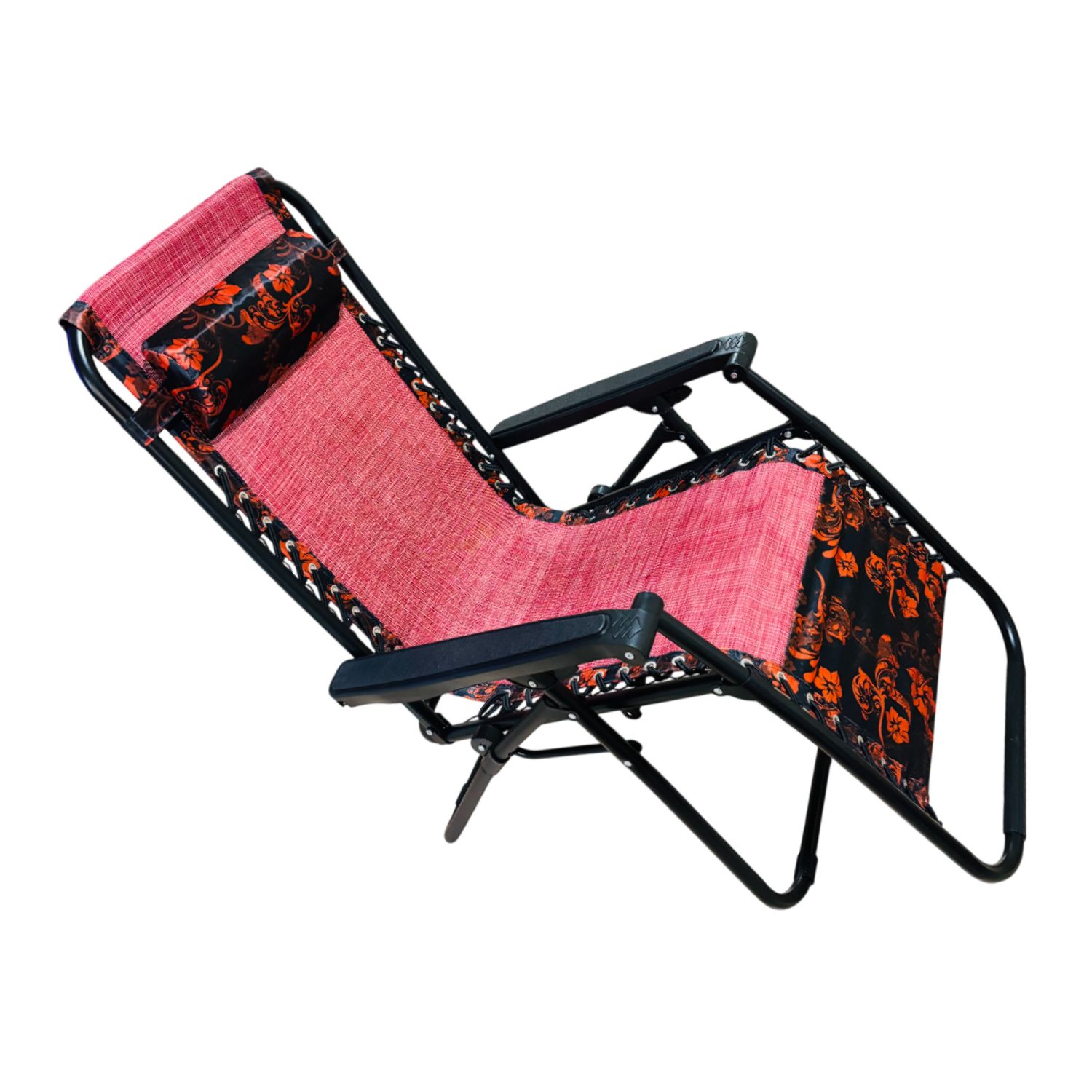 SILLA PEREZOSA RECLINABLE ROSAS - 5