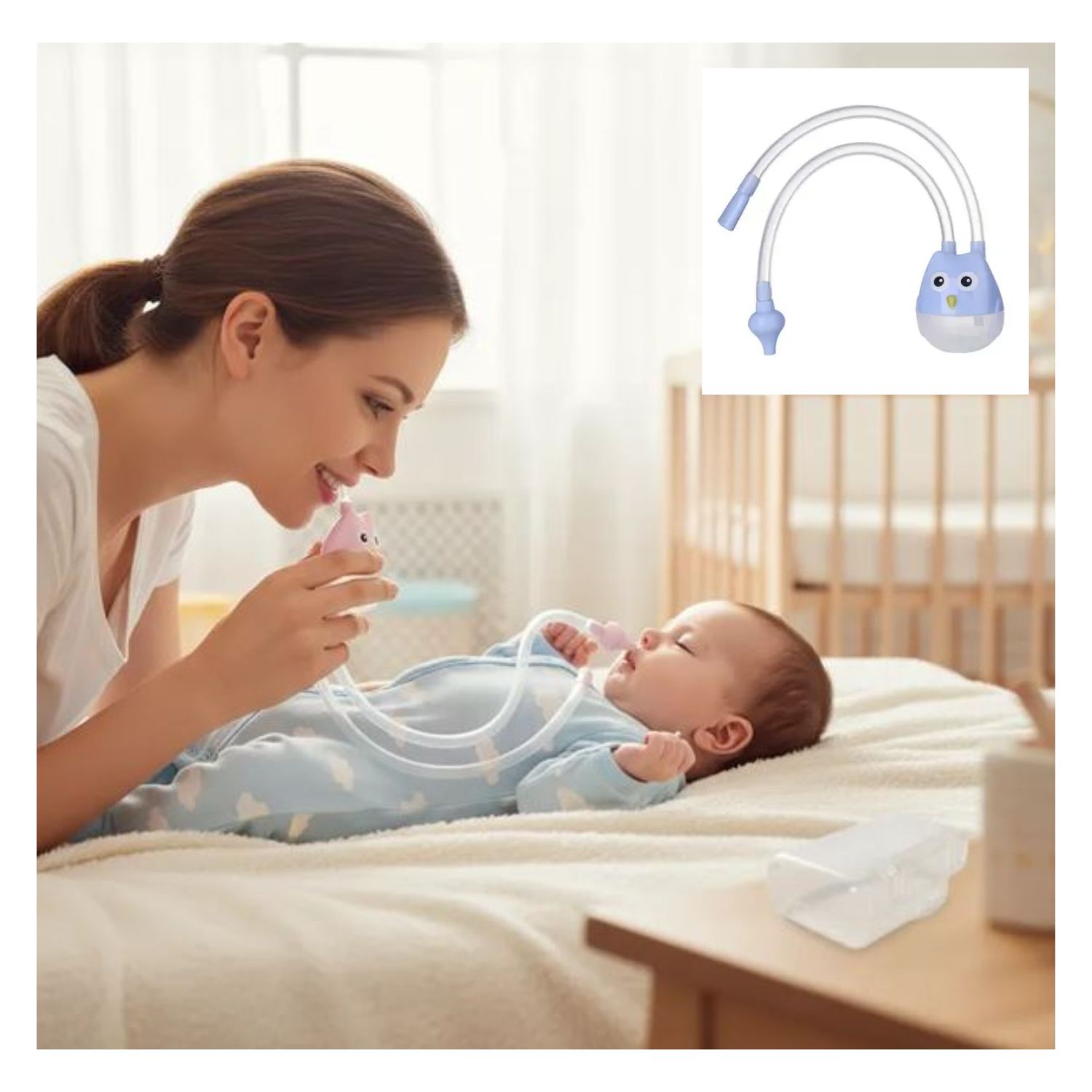 ASPIRADOR NASAL BUHO CELESTE - 2