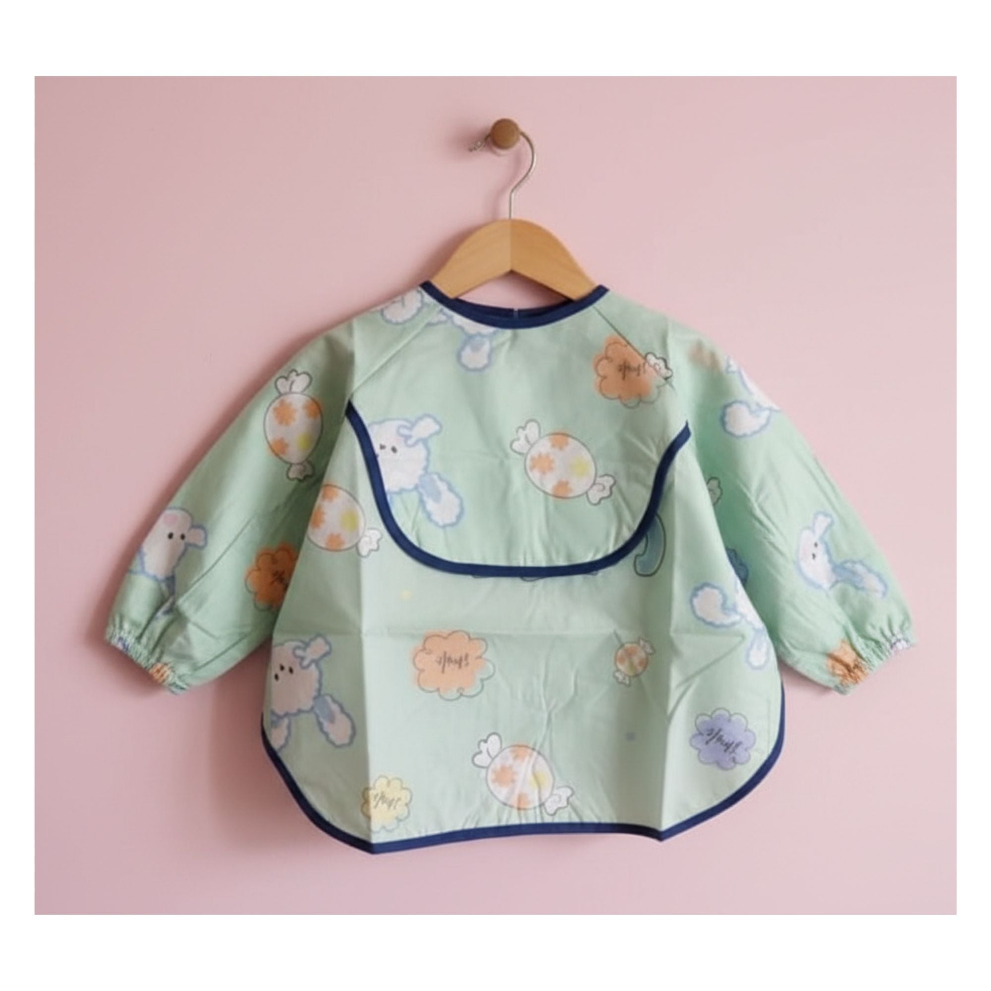 MANDIL INFANTIL CON MANGAS CUTE SET 2 UNDS - 2