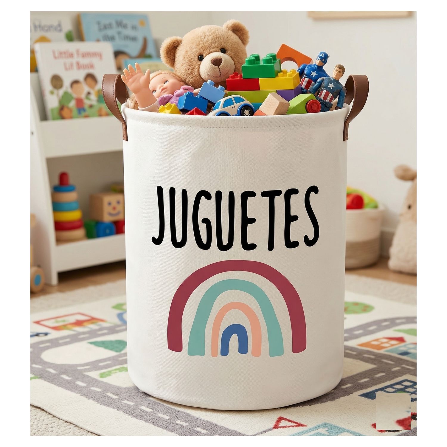 CESTO INFANTIL PARA ROPA Y JUGUETES PACK 3 UNDS - 4