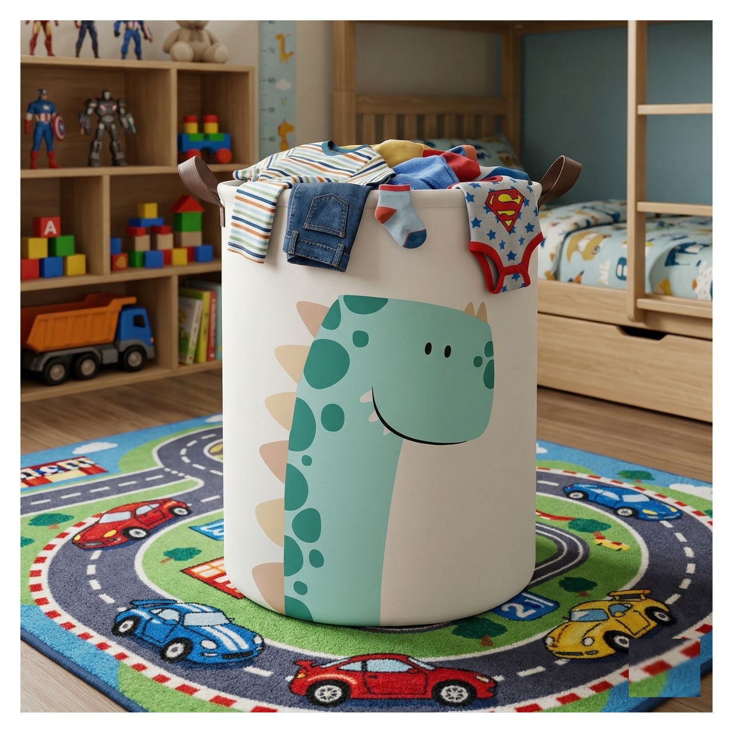 CESTO INFANTIL PARA ROPA Y JUGUETES PACK 3 UNDS - 5