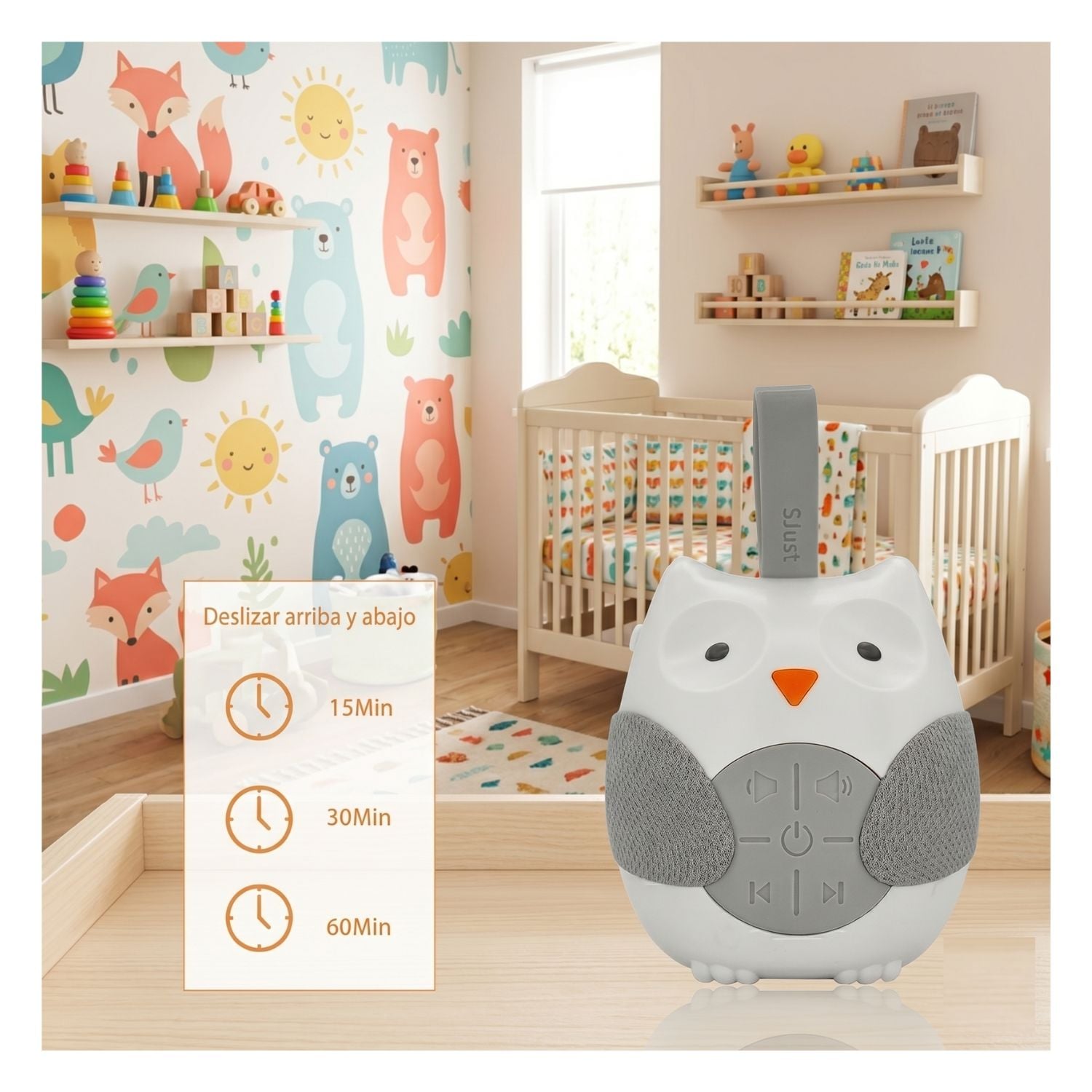 PARLANTE INFANTIL CON RUIDO BLANCO PORTATIL - 3