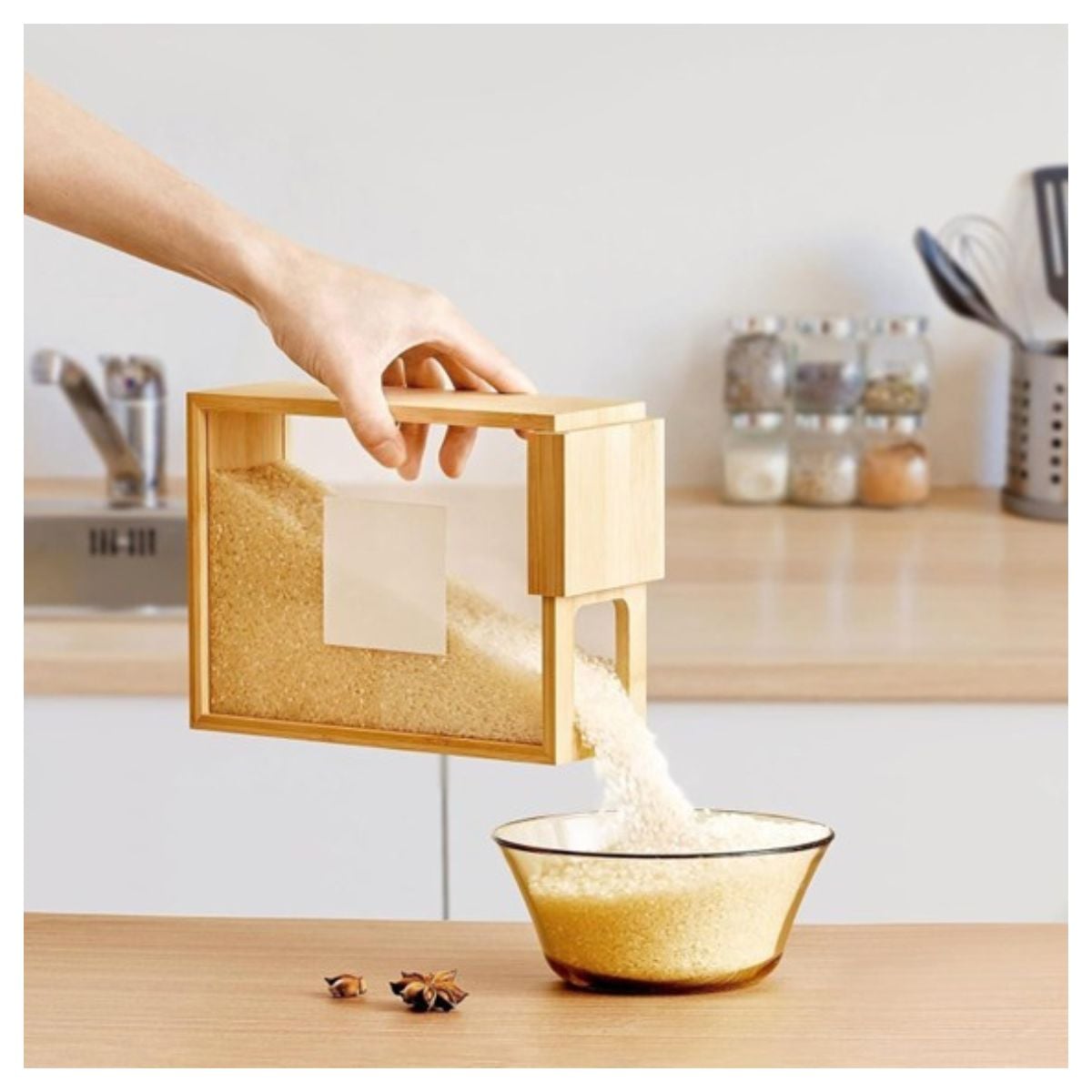 CONTENEDOR DE CEREALES CON TAPA DESLIZANTE - 2
