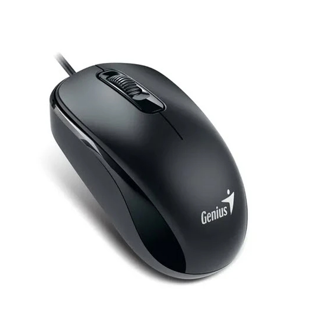 MOUSE GENIUS DX-110 USB OPTICO 1000 DPI BLACK - 1
