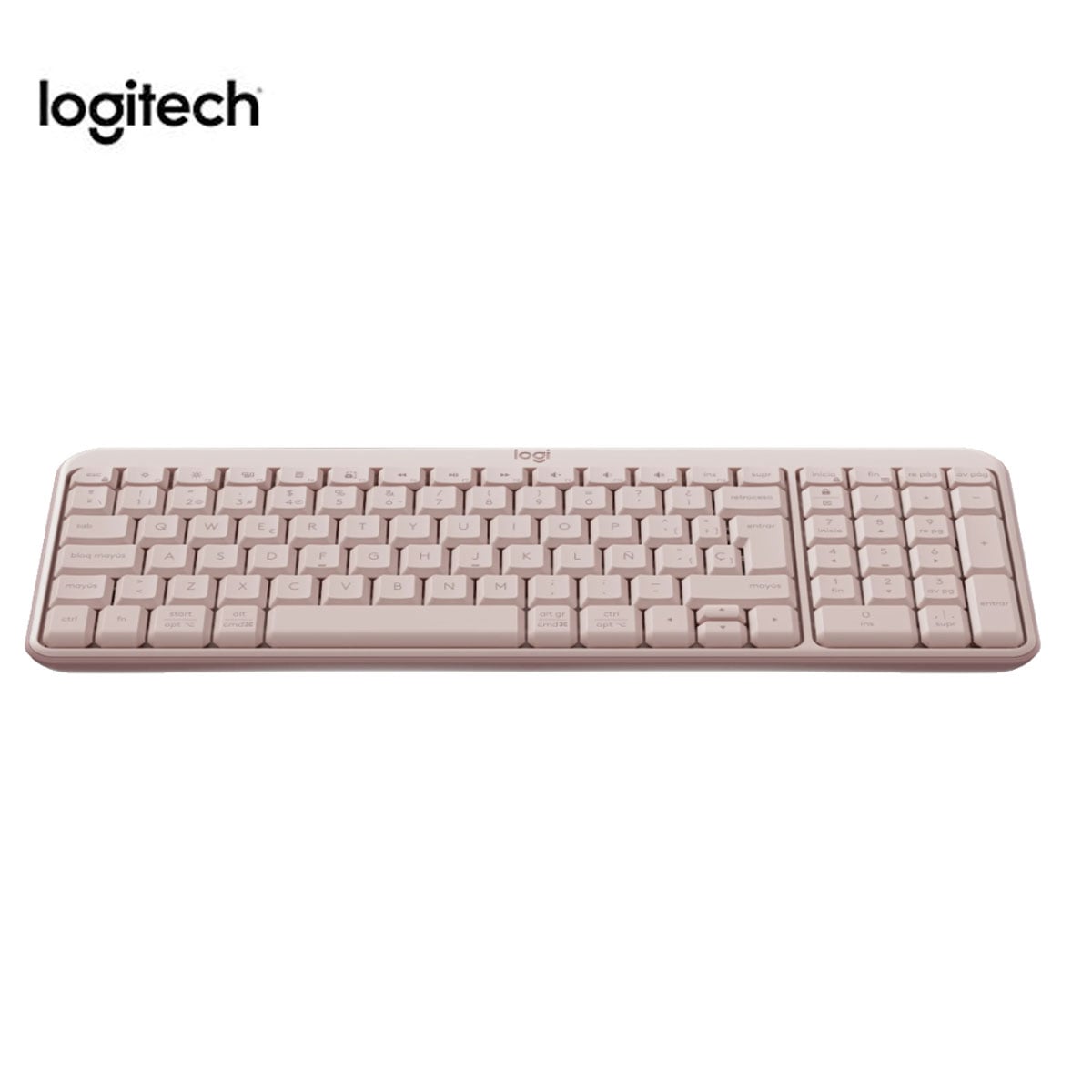 TECLADO LOGITECH K250 BLUETOOTH ROSADO (920-013447) - 3
