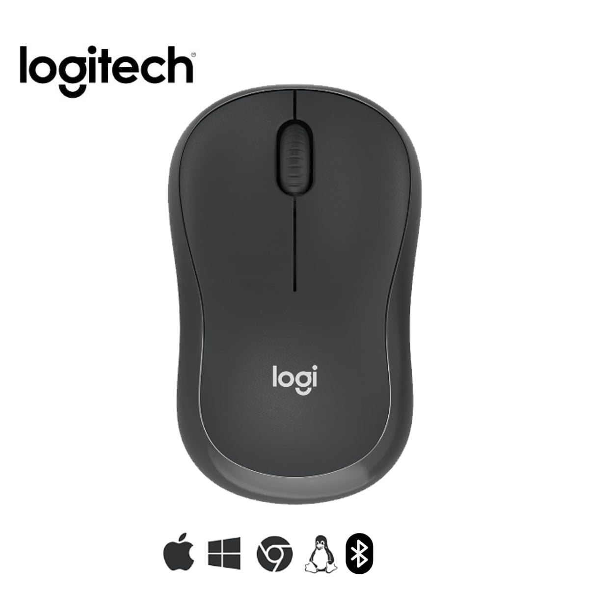KIT LOGITECH DE MOUSE M240 NEGRO PAD MOUSE 200X230 ROSADO - 2