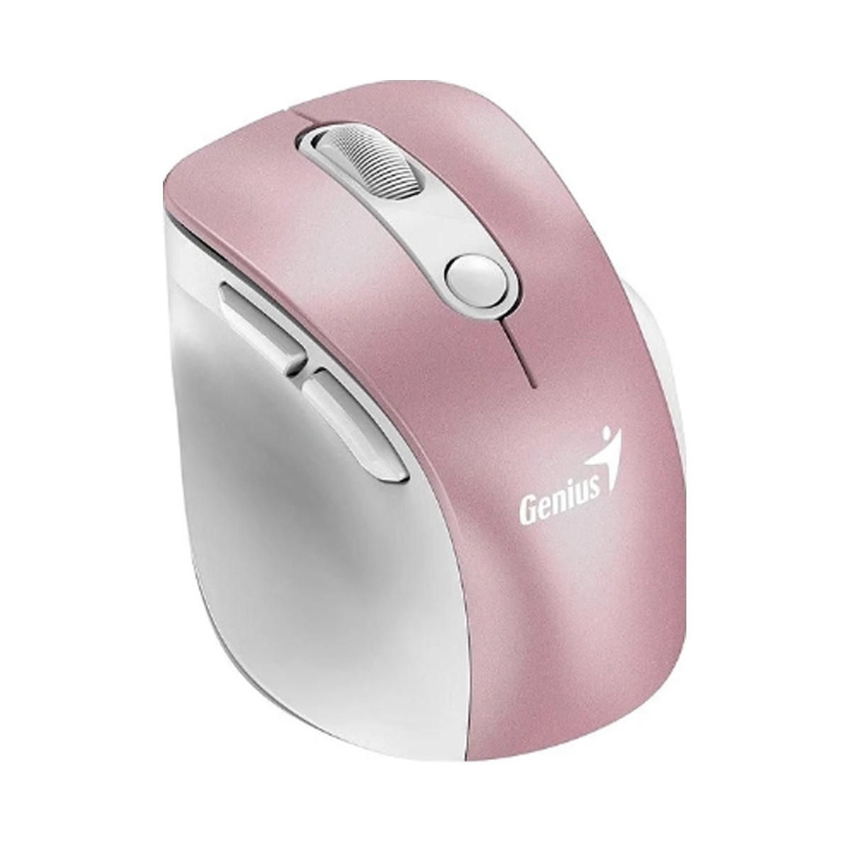 KIT MOUSE 9000S ROSADO Y PAD MOUSE GENIUS G-WMP 100 C/DESCANSADOR - 2