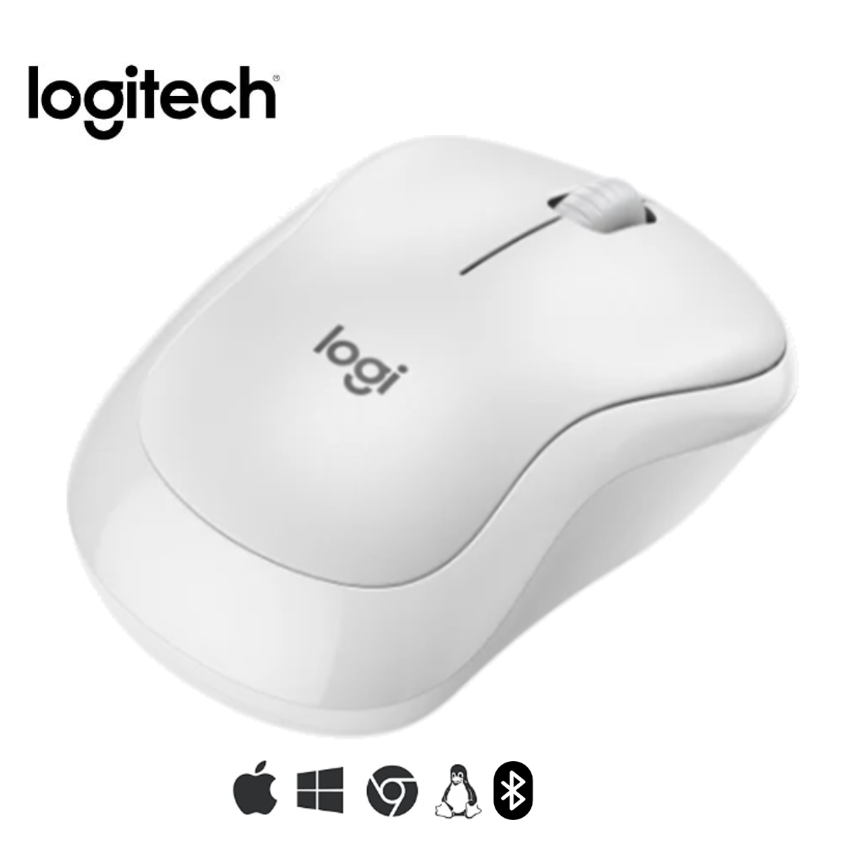 KIT LOGITECH MOUSE M240 BLANCO Y PAD MOUSE G240 NEGRO - 3
