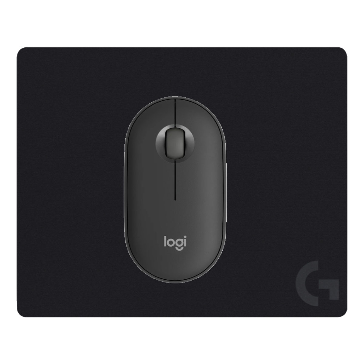 KIT LOGITECH MOUSE M350S NEGRO Y PAD MOUSE G240 NEGRO - 1