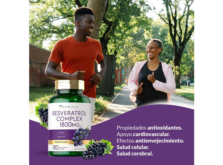 2 SUPLEMENTO DE RESVERATROL 1800 MG - CARLYLE - 3