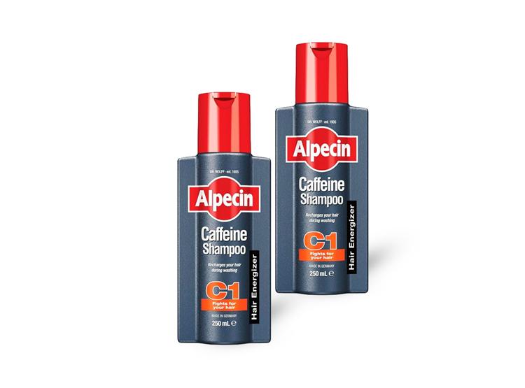 CHAMPÚ CON CAFEÍNA ALPECIN C1 250 ML 2 UND - 1