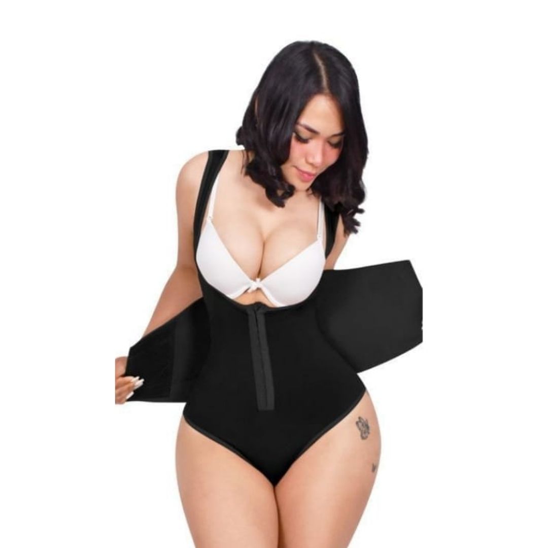 FAJA BODY EL BAUL DE OTTO STORE NEGRO RELOJ DE ARENA REDUCTORA - 1
