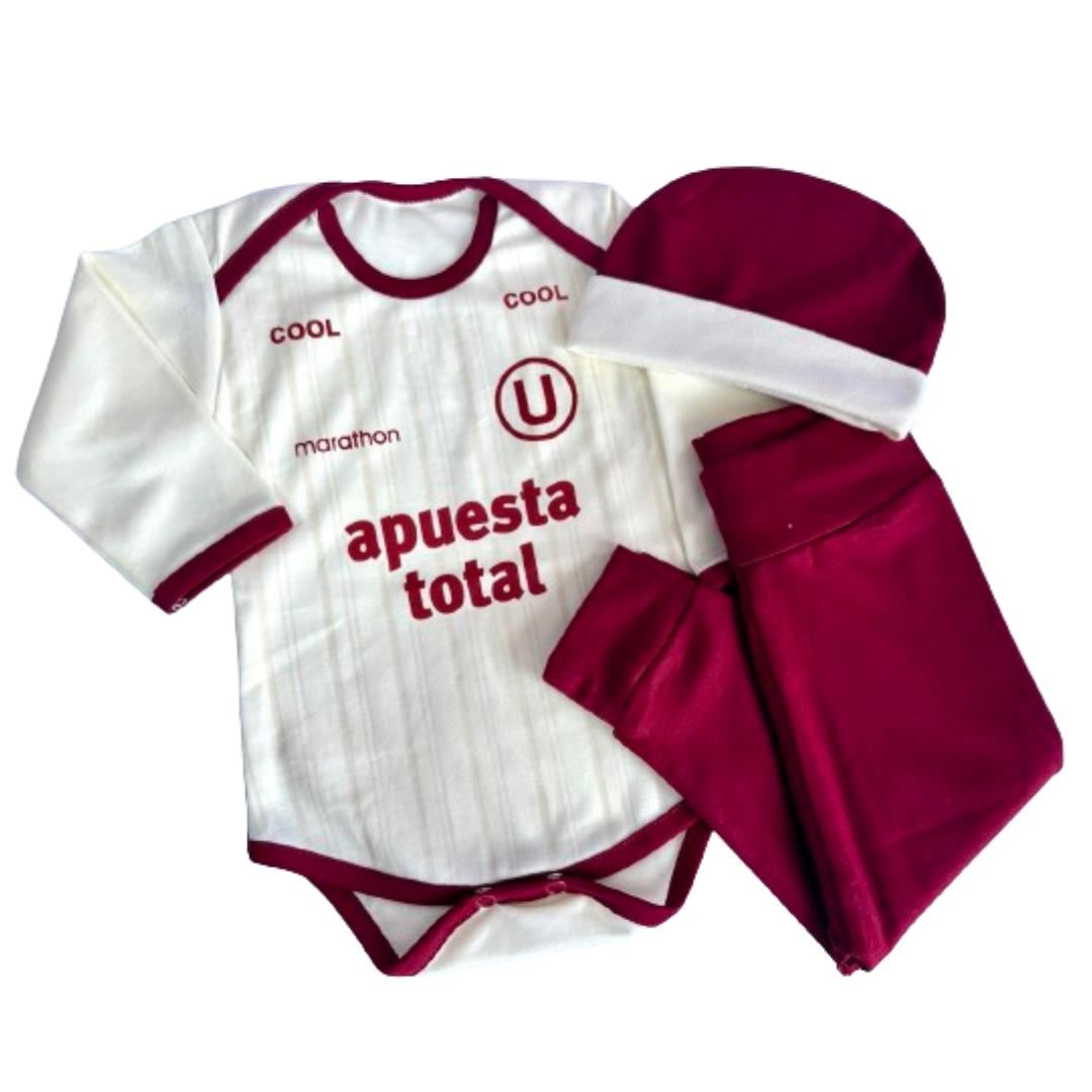 CONJUNTO EL BAUL DE OTTO STORE CREMA BODY COMPLETO DEL CLUB UNIVERSITARIO DEPORTE - 1