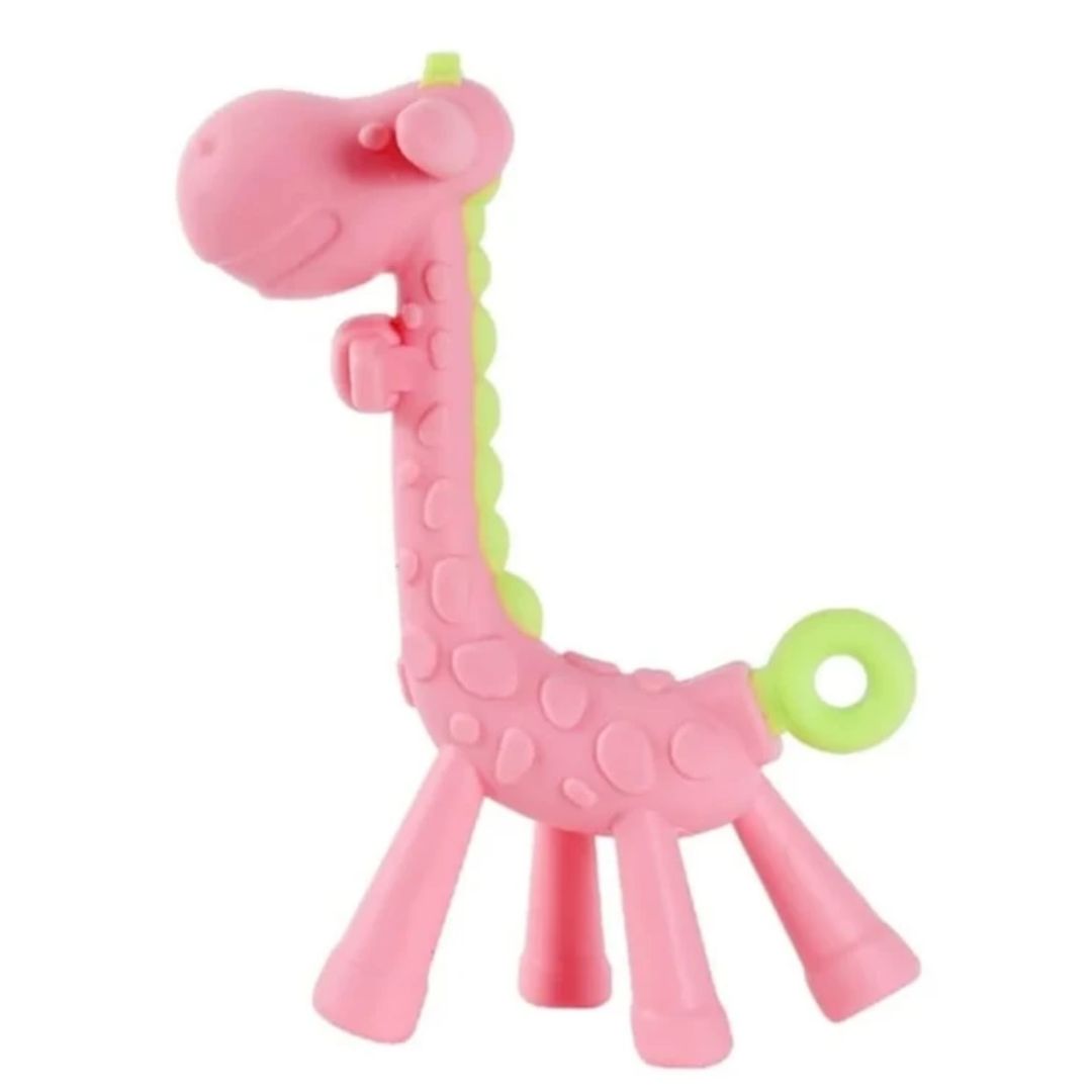 MORDEDOR SILICONA JIRAFA PARA BEBES - 4
