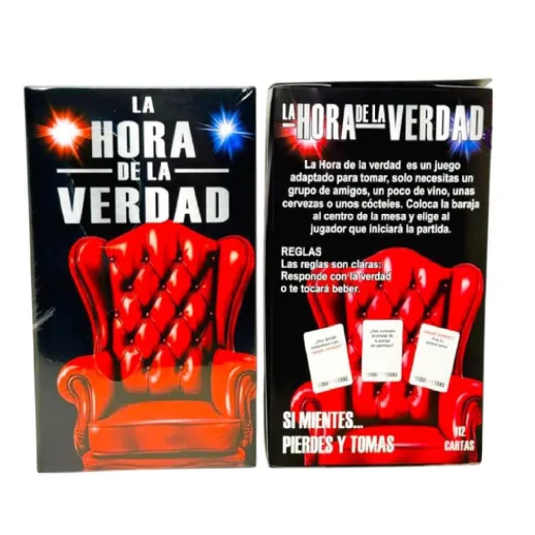 JUEGO DE MESA CARTAS EL SILLÓN DE LA VERDAD - 1