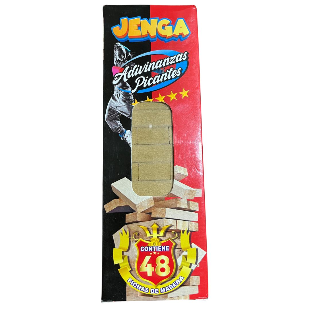 JUEGO JENGA ADIVINANZAS DOBLE SENTIDO - 2