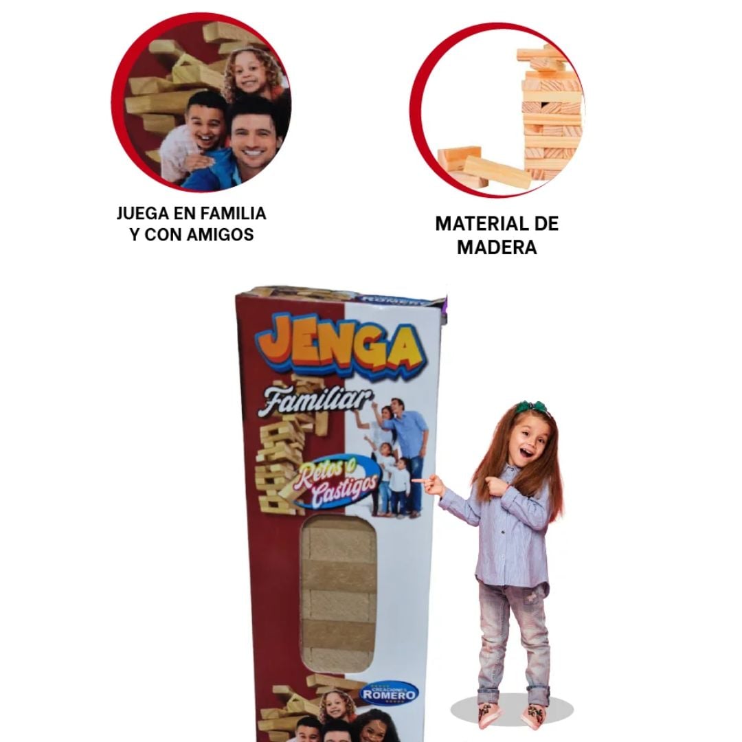 JUEGO JENGA FAMILIAR - 1