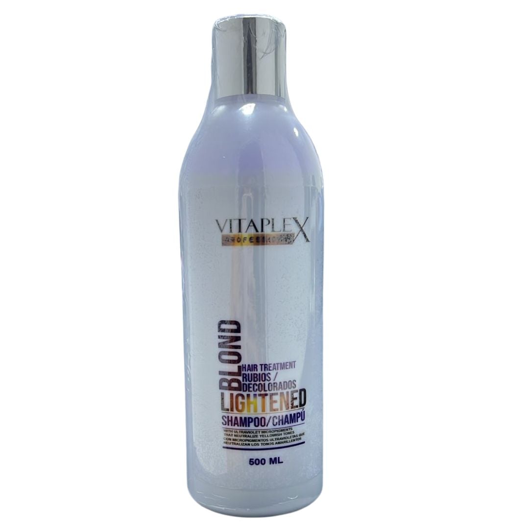 SHAMPOO AZUL PARA CABELLOS RUBIOS, ANTI CABELLO ANARAJANDO 500ML - 1
