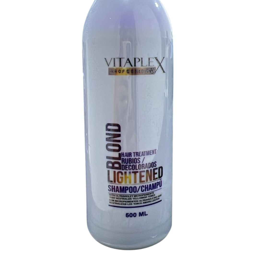 SHAMPOO AZUL PARA CABELLOS RUBIOS, ANTI CABELLO ANARAJANDO 500ML - 2