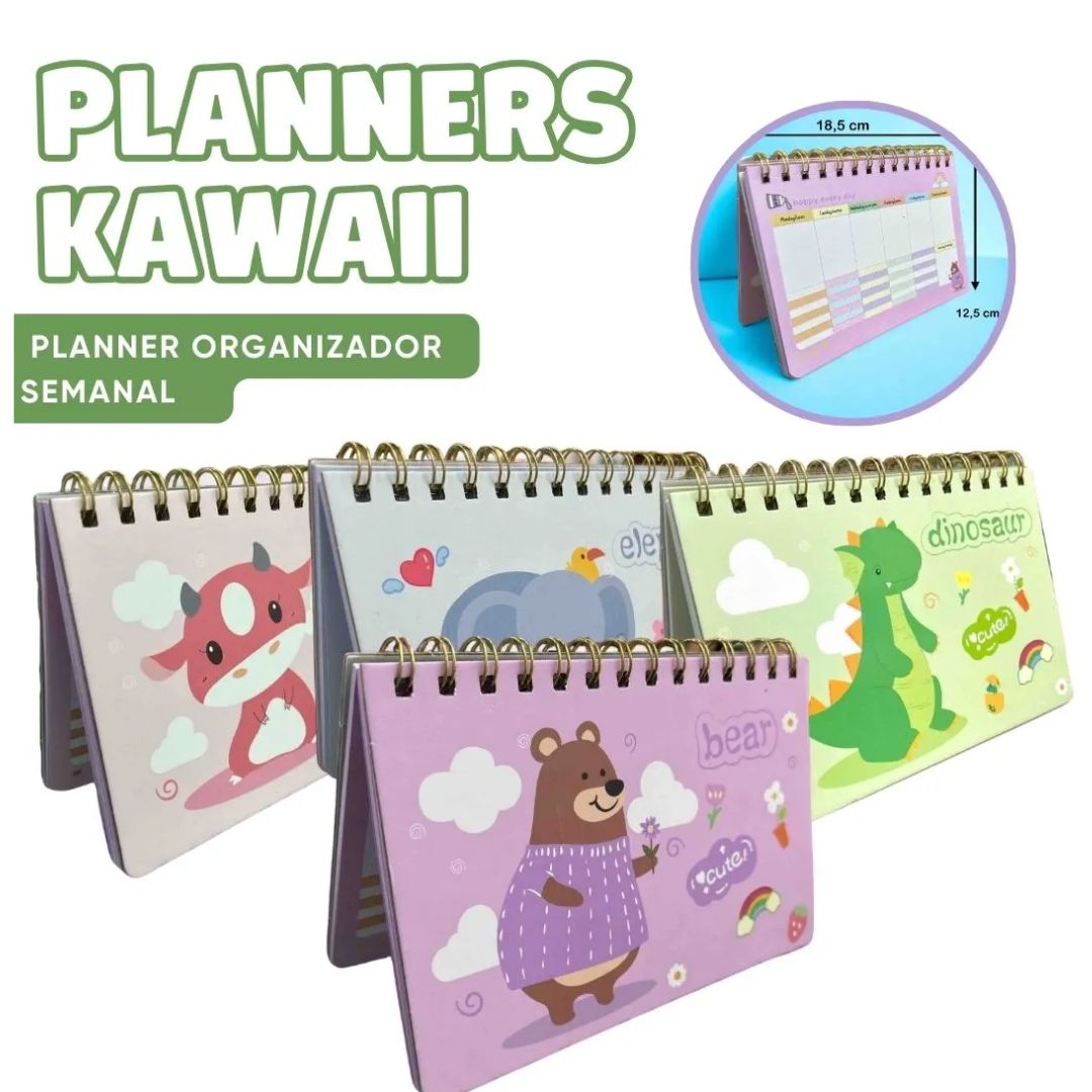 PACK 2 PLANNER KAWAII - 1