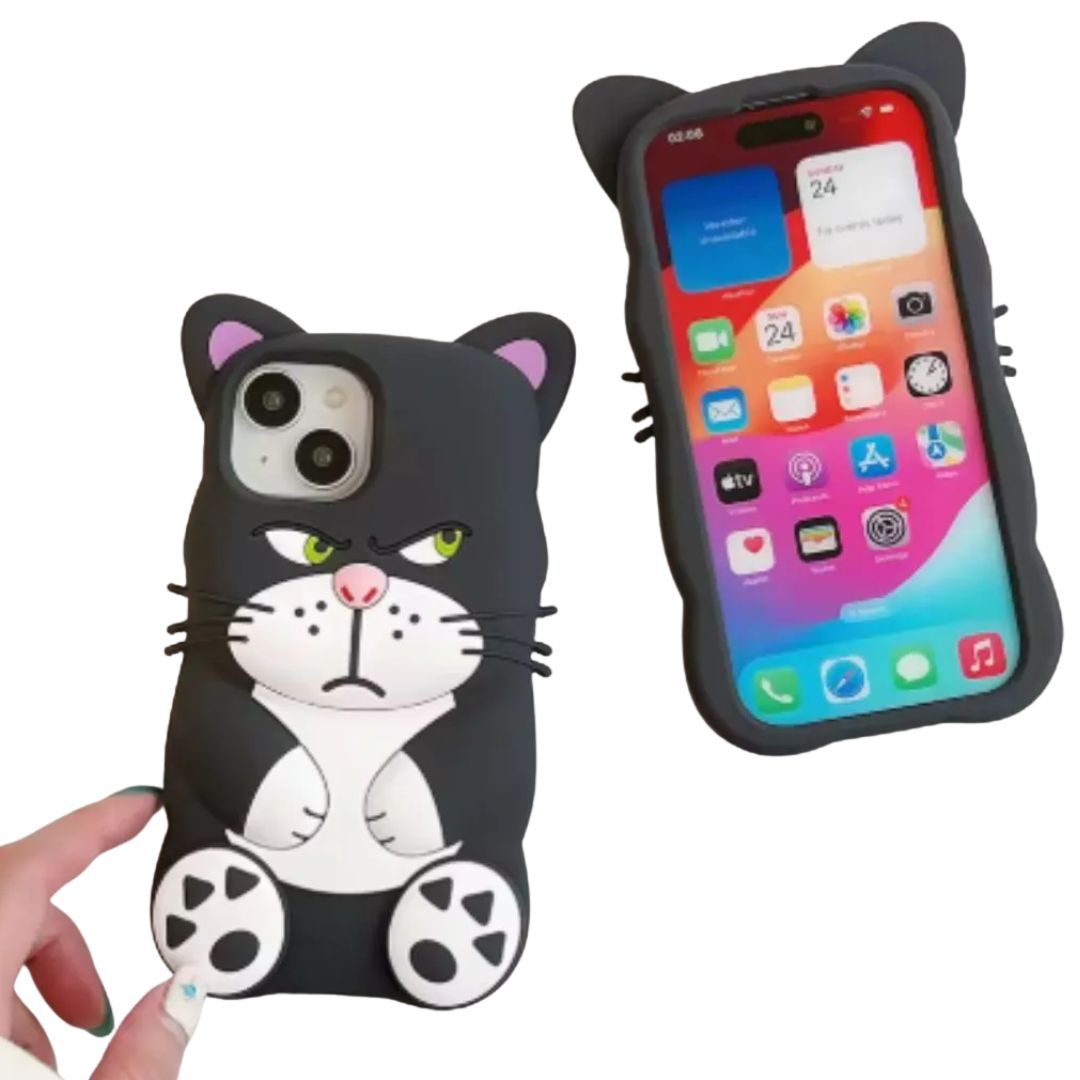 CARCASA 3D LUCIFER PARA IPHONE 12 – DISEÑO EN RELIEVE Y PROTECCIÓN COMPLETA - 1