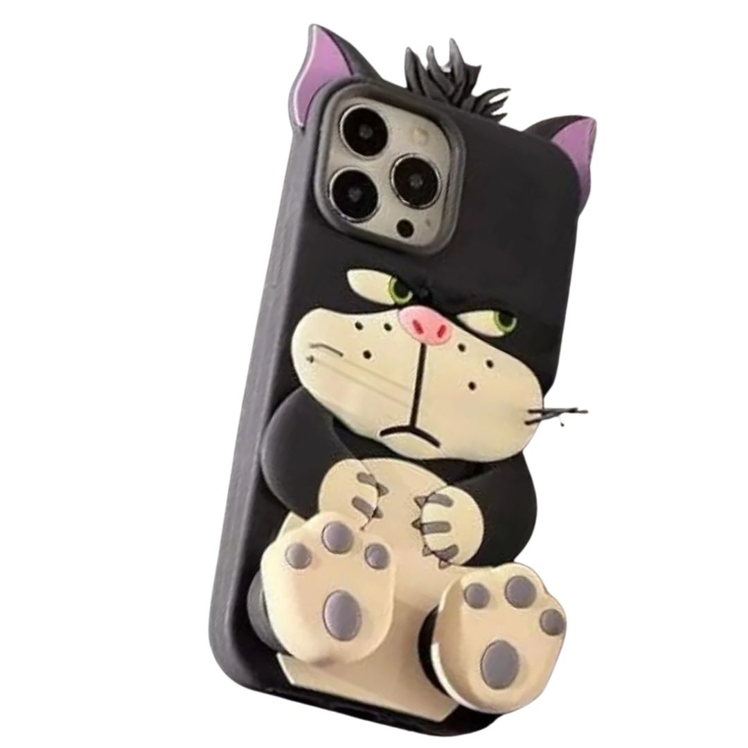 CARCASA 3D LUCIFER PARA IPHONE 12 – DISEÑO EN RELIEVE Y PROTECCIÓN COMPLETA - 3