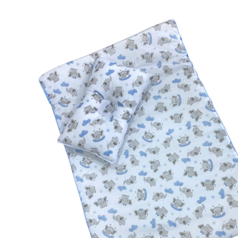 ALMOHADA / COJIN ANTIREFLUJO BEBE CON FORRO Y  ALMOHADA 61X45X10CM PARA NIÑO - 2