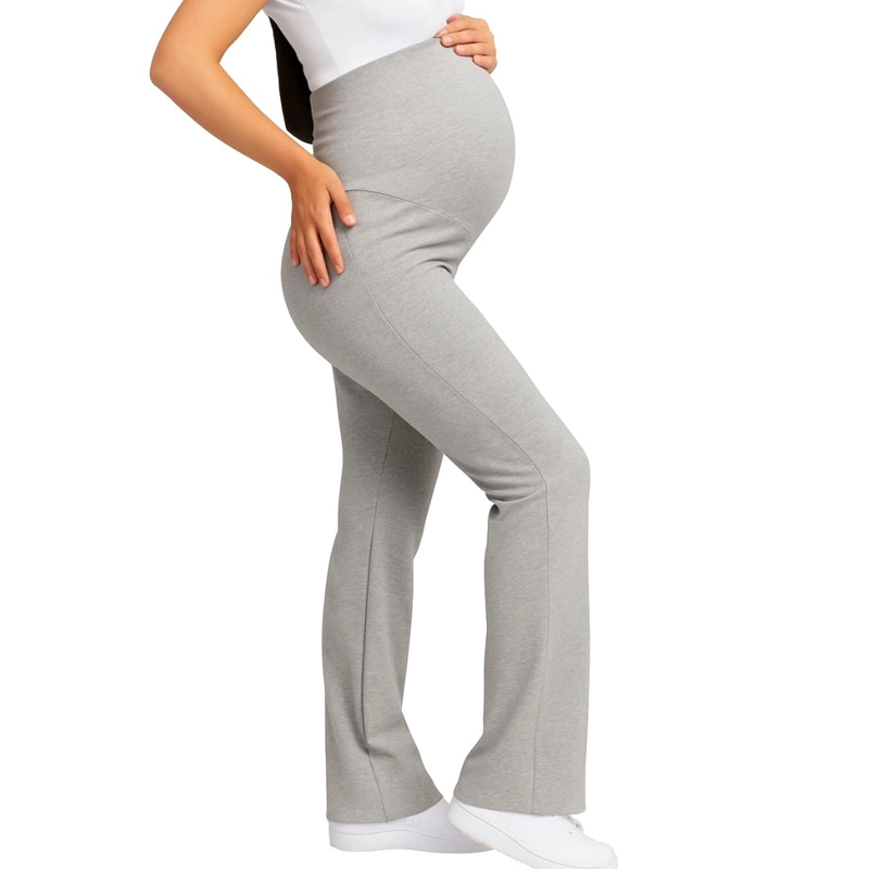 BUZO PALAZO PANTALÓN FLARE EMBARAZO Y MATERNIDAD MATERIAL ALGODON FRENCH TERRY - 2